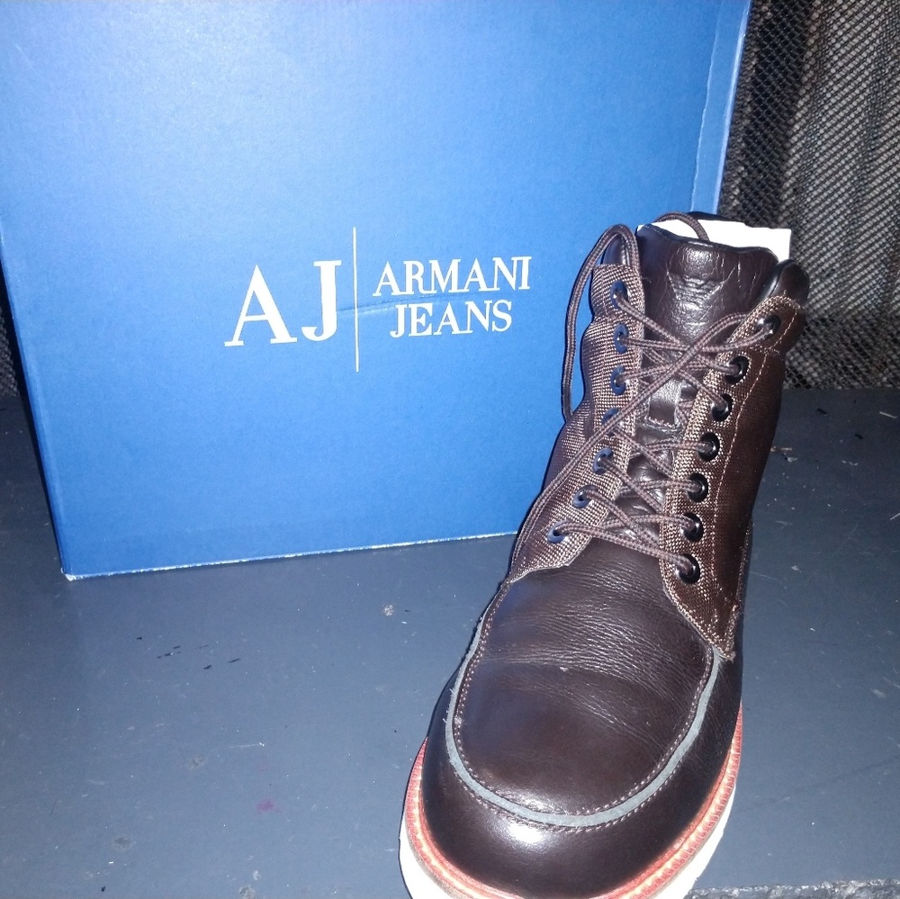 Mens Armani boots